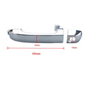 2 PCS A5198 Car Electroplating Front Outside Door Handle 82651/82662-3J010 for Hyundai Veracruz 2007-2012