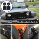 A5314 Car Hood Lock Kit for Jeep Wrangler JK Unlimited 2007-2017