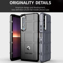 For Sony Xperia 1 III Full Coverage Shockproof TPU Case(Black)