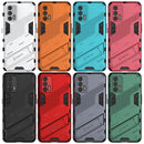 For OPPO Realme GT 5G Punk Armor 2 in 1 PC + TPU Shockproof Case with Invisible Holder(Orange)