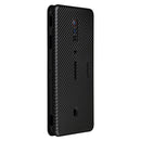 For ZTE nubia Red Magic 6 / 6 Pro Carbon Fiber Texture Horizontal Flip TPU + PC + PU Leather Case with Card Slot(Black)