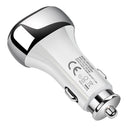 YSY-312PD QC3.0 USB + PD 18W USB-C / Type-C Dual Ports Fast Charging Car Charger(White)