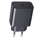 XY PD 25W USB-C / Type-C Single-port Travel Charger for Samsung Devices Fast Charging, EU Plug(Black)