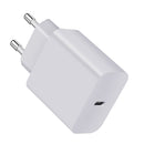 XY PD 25W USB-C / Type-C Single-port Travel Charger for Samsung Devices Fast Charging, EU Plug(White)