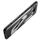 For Asus ROG Phone 5 Carbon Fiber Texture Shockproof TPU Case(Brown)