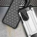 For Huawei P50 Pro Magic Armor TPU + PC Combination Case(Red)