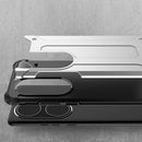 For Huawei P50 Pro Magic Armor TPU + PC Combination Case(Navy Blue)