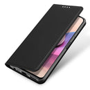 For Xiaomi Redmi Note 10 4G / Note 10S DUX DUCIS Skin Pro Series Horizontal Flip PU + TPU Leather Case with Holder & Card Slots(Black)