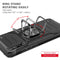 For Huawei P Smart S / Enjoy 10S / Y8P Magnetic Armor Shockproof TPU + PC Case with Metal Ring Holder(Black)