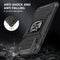 For Huawei P Smart S / Enjoy 10S / Y8P Magnetic Armor Shockproof TPU + PC Case with Metal Ring Holder(Black)