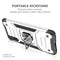 For Huawei P Smart S / Enjoy 10S / Y8P Magnetic Armor Shockproof TPU + PC Case with Metal Ring Holder(Silver)