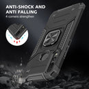 For Huawei Y9 Prime(2019) / P Smart Z Magnetic Armor Shockproof TPU + PC Case with Metal Ring Holder(Black)