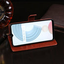 For OPPO Realme C21 idewei Crazy Horse Texture Horizontal Flip Leather Case with Holder & Card Slots & Wallet(Rose Red)