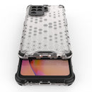 For OPPO A94 Shockproof Honeycomb PC + TPU Case(Blue)
