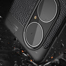 For Huawei P50 Pro Litchi Texture TPU Shockproof Case(Black)
