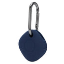 Location Tracker Anti-lost Portable Silicone Protective Case for Samsung Galaxy Smart Tag(Dark Blue)