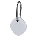 Location Tracker Anti-lost Portable Silicone Protective Case for Samsung Galaxy Smart Tag(White)