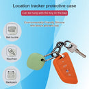 Location Tracker Anti-lost Portable Silicone Protective Case for Samsung Galaxy Smart Tag(Green)