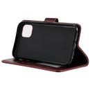 Totem Flower Embossed Horizontal Flip TPU + PU Leather Case with Holder & Card Slots & Wallet For iPhone 11 Pro(Brown)