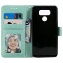 For LG G6 Totem Flower Embossed Horizontal Flip TPU + PU Leather Case with Holder & Card Slots & Wallet(Green)
