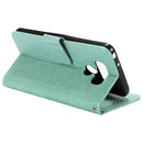 For LG G6 Totem Flower Embossed Horizontal Flip TPU + PU Leather Case with Holder & Card Slots & Wallet(Green)