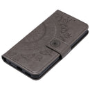 For LG G6 Totem Flower Embossed Horizontal Flip TPU + PU Leather Case with Holder & Card Slots & Wallet(Grey)