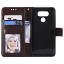 For LG G6 Totem Flower Embossed Horizontal Flip TPU + PU Leather Case with Holder & Card Slots & Wallet(Brown)