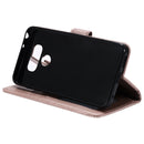 For LG G6 Totem Flower Embossed Horizontal Flip TPU + PU Leather Case with Holder & Card Slots & Wallet(Rose Gold)