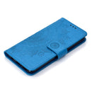 For Huawei Mate 20 Lite Totem Flower Embossed Horizontal Flip TPU + PU Leather Case with Holder & Card Slots & Wallet(Blue)