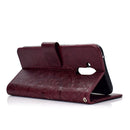 For Huawei Mate 20 Lite Totem Flower Embossed Horizontal Flip TPU + PU Leather Case with Holder & Card Slots & Wallet(Brown)