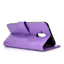 For Huawei Mate 20 Lite Totem Flower Embossed Horizontal Flip TPU + PU Leather Case with Holder & Card Slots & Wallet(Purple)