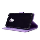 For Huawei Mate 20 Lite Totem Flower Embossed Horizontal Flip TPU + PU Leather Case with Holder & Card Slots & Wallet(Purple)