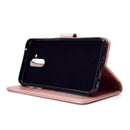 For Huawei Mate 20 Lite Totem Flower Embossed Horizontal Flip TPU + PU Leather Case with Holder & Card Slots & Wallet(Rose Gold)