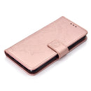 For Huawei Mate 20 Lite Totem Flower Embossed Horizontal Flip TPU + PU Leather Case with Holder & Card Slots & Wallet(Rose Gold)