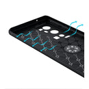 For vivo X60 Pro Plus Metal Ring Holder 360 Degree Rotating TPU Case(Blue+Blue)