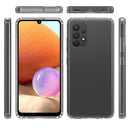 For Samsung Galaxy A32 4G Shockproof Scratchproof TPU + Acrylic Protective Case(Transparent)