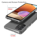 For Samsung Galaxy A32 4G Shockproof Scratchproof TPU + Acrylic Protective Case(Transparent)