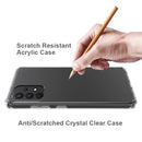 For Samsung Galaxy A32 4G Shockproof Scratchproof TPU + Acrylic Protective Case(Transparent)