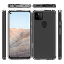 For Google Pixel 5A Shockproof Scratchproof TPU + Acrylic Protective Case(Transparent)