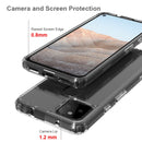 For Google Pixel 5A Shockproof Scratchproof TPU + Acrylic Protective Case(Transparent)