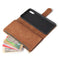For Galaxy A70 Multifunctional Retro Frosted Horizontal Flip Leather Case with Card Slot & Holder & Zipper Wallet & Photo Frame & Lanyard(Brown)