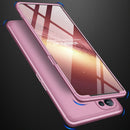 For OPPO Reno5 Pro 5G GKK Three Stage Splicing Full Coverage PC Case(Rose Gold)
