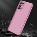 For OPPO Reno5 Pro 5G GKK Three Stage Splicing Full Coverage PC Case(Rose Gold)