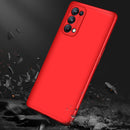 For OPPO Reno5 Pro 5G GKK Three Stage Splicing Full Coverage PC Case(Red)