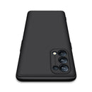 For OPPO Reno5 Pro 5G GKK Three Stage Splicing Full Coverage PC Case(Black)