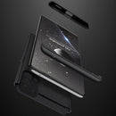 For OPPO Reno5 Pro 5G GKK Three Stage Splicing Full Coverage PC Case(Black)