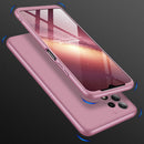 For Samsung Galaxy A32 4G GKK Three Stage Splicing Full Coverage PC Case(Rose Gold)