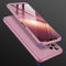 For Samsung Galaxy A32 4G GKK Three Stage Splicing Full Coverage PC Case(Rose Gold)