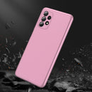 For Samsung Galaxy A32 4G GKK Three Stage Splicing Full Coverage PC Case(Rose Gold)