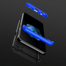 For Samsung Galaxy A32 4G GKK Three Stage Splicing Full Coverage PC Case(Black Blue)